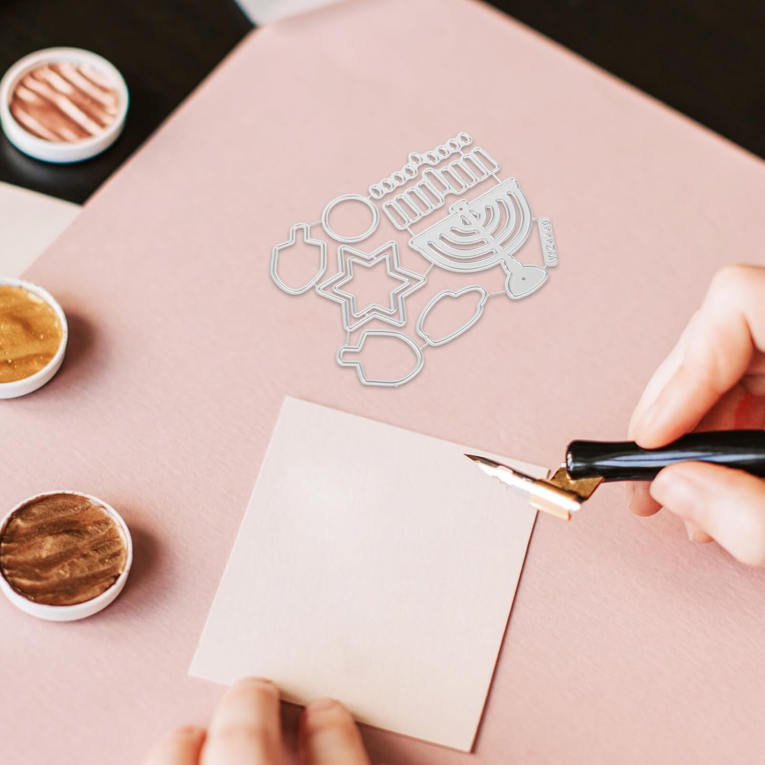 Hanukkah Metal Cutting Dies for DIY Crafts