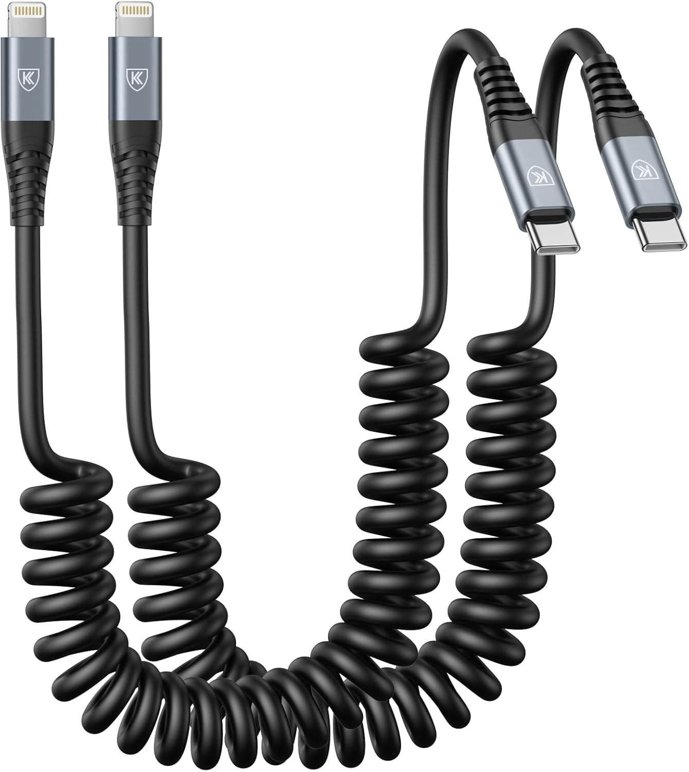 KIYODA USB C to Lightning 3FT 2Pack Cable
