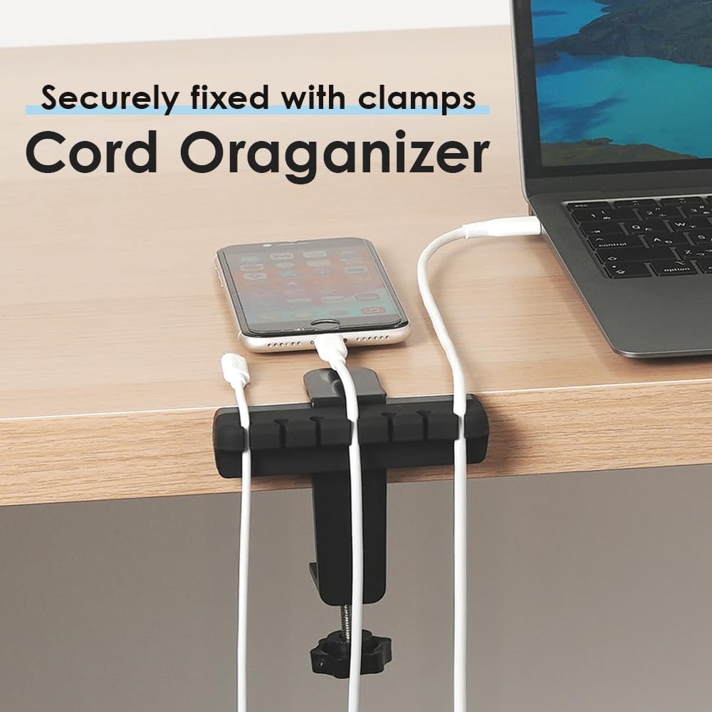ROUNDS Cable Holder for Desk Organization