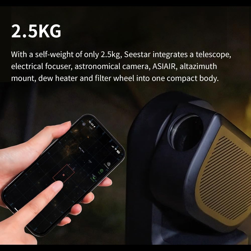 ZWO Seestar S50 All-in-One Smart Telescope