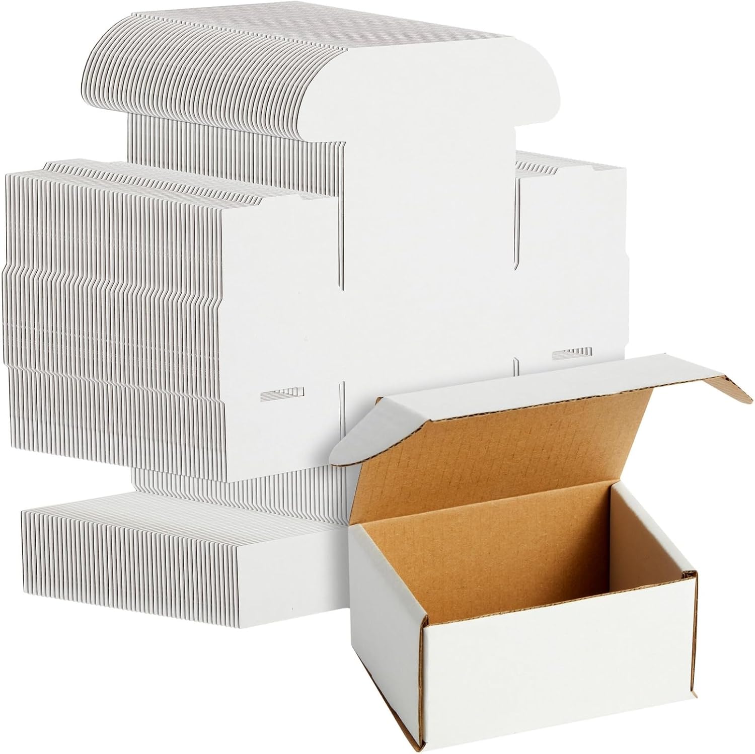 Stockroom Plus 50 Pack White Box Mailers