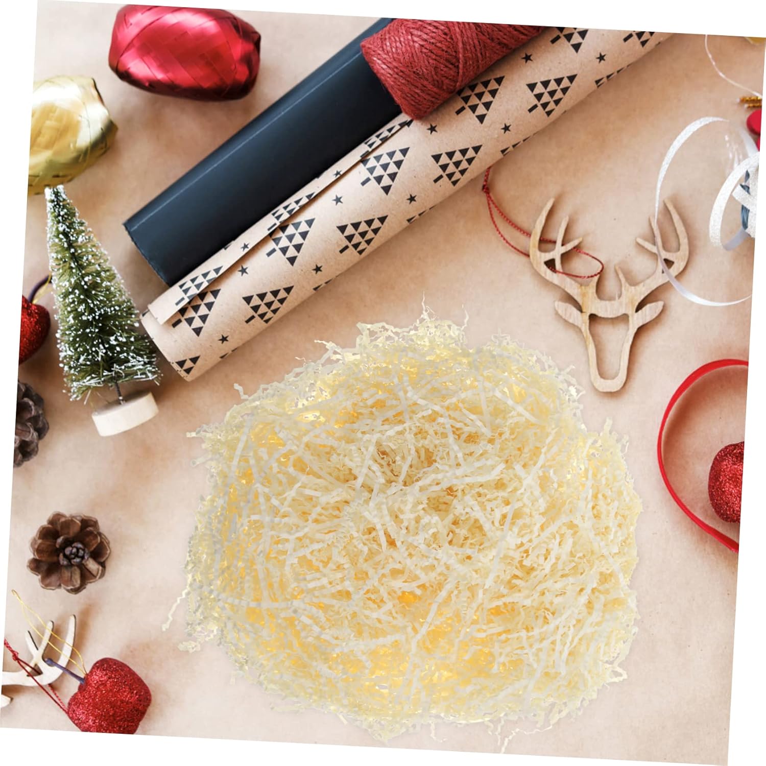 Ipetboom Shredded Paper Filler for Boxes and Party Favors
