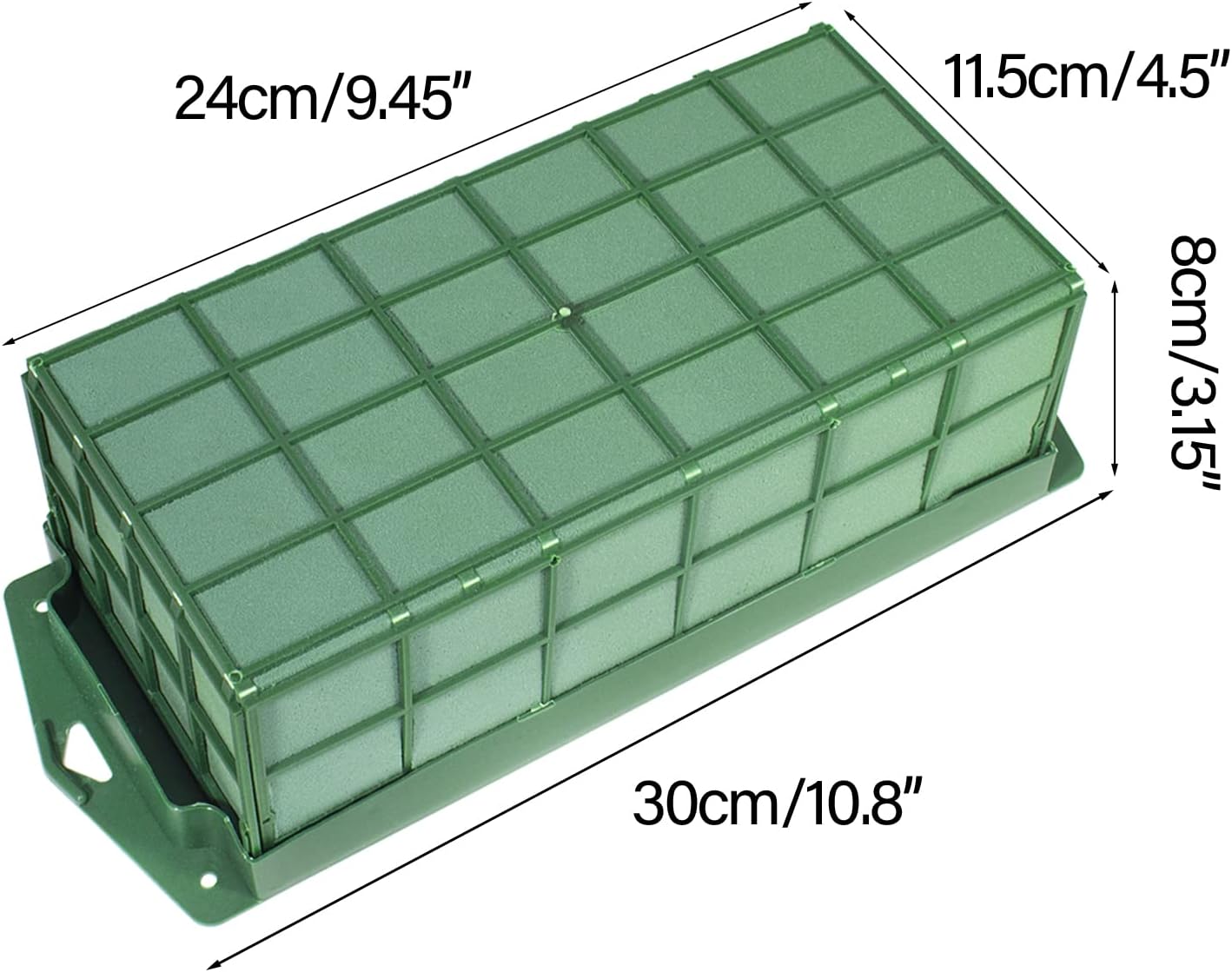 2 Pcs Floral Foam Cage for Fresh and Artificial Flowers