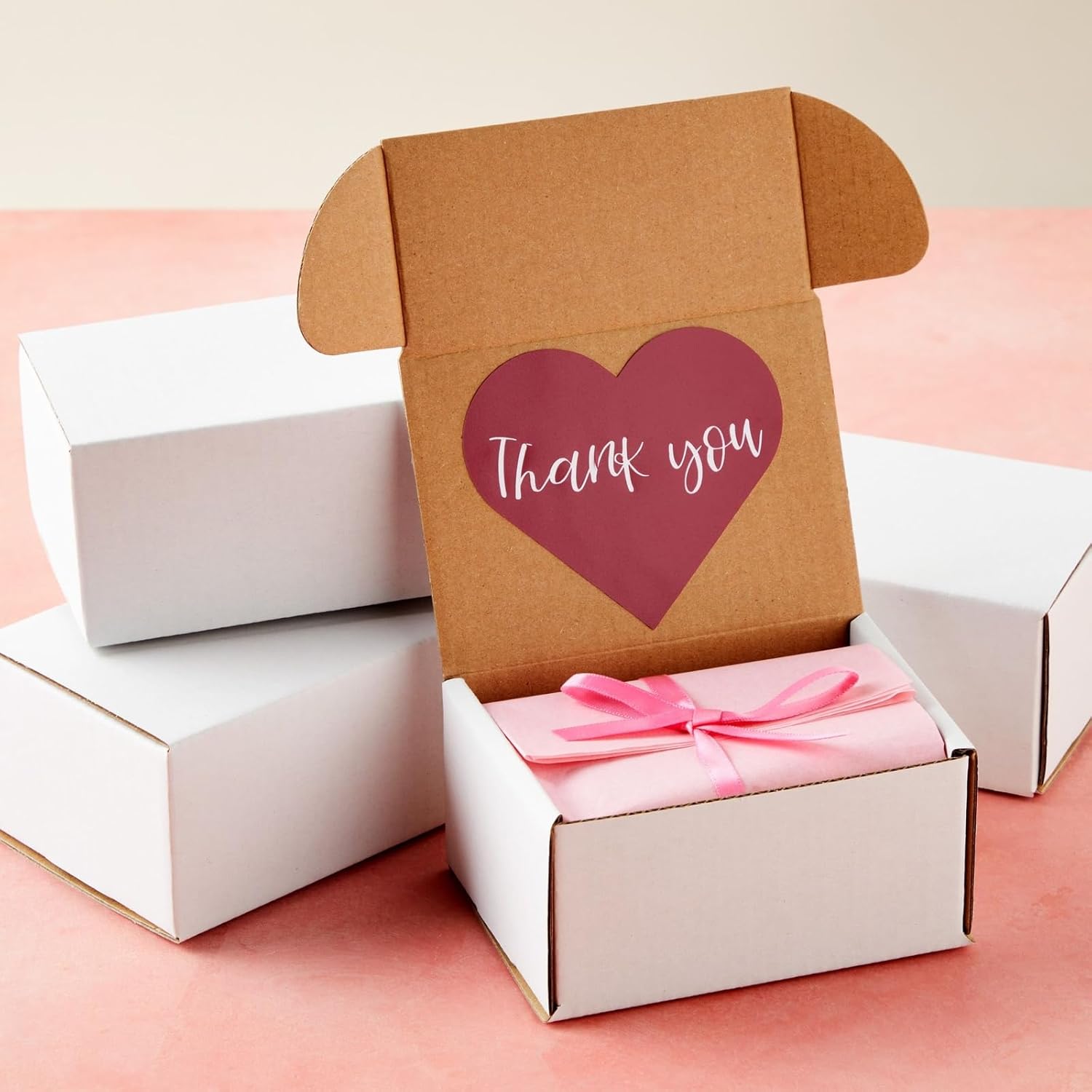 Stockroom Plus 50 Pack White Box Mailers