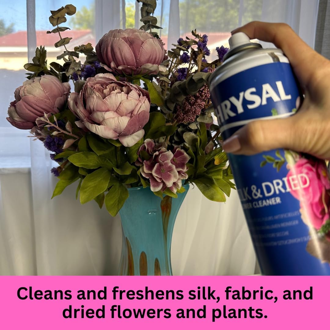 Chrysal Silk Dried Flowers Cleaner Spray 148 oz