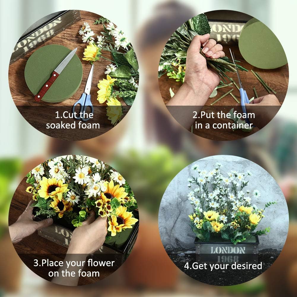 TAOPE 15PCS Floral Foam Blocks for Flower Arrangements
