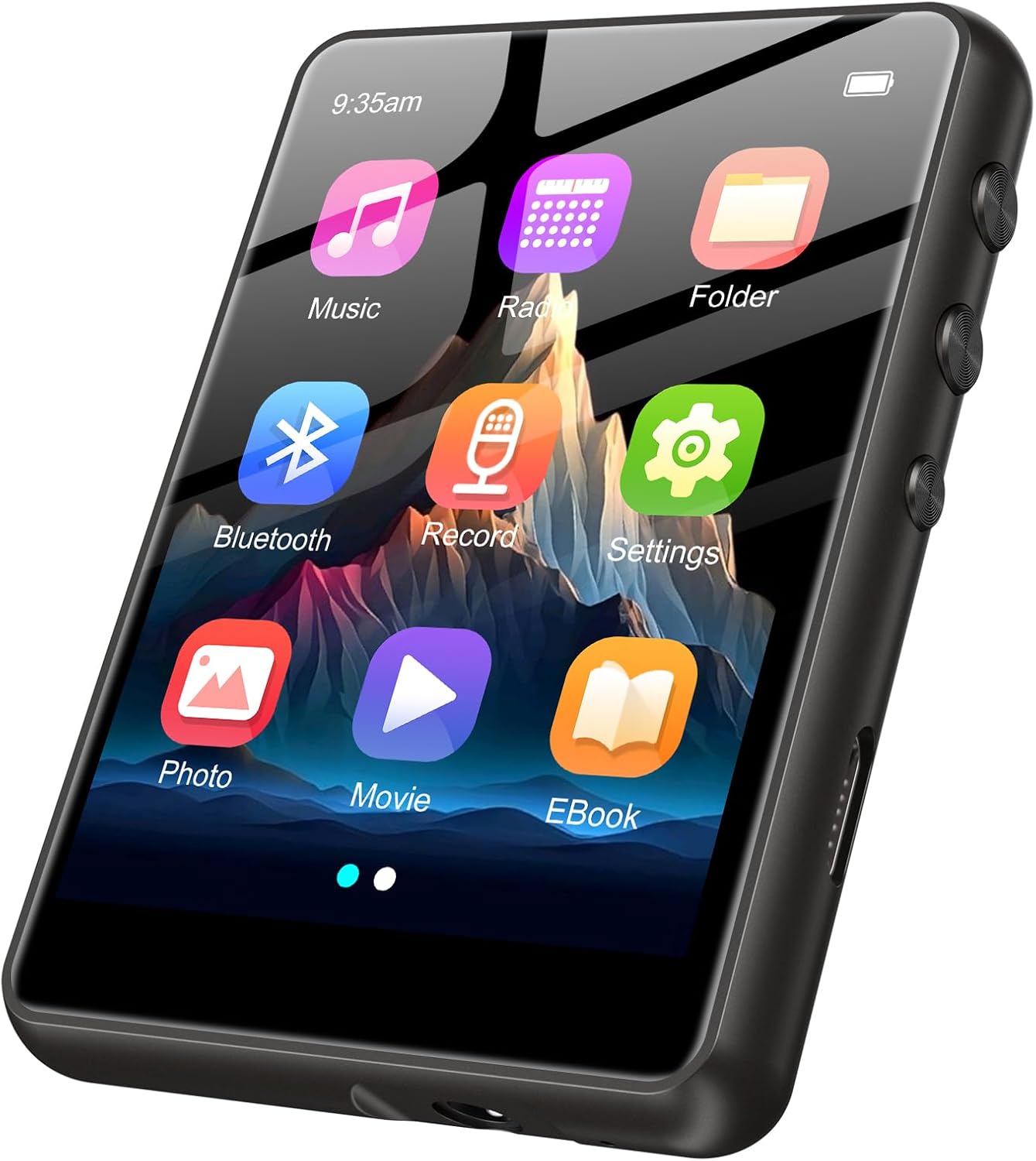 128GB MP3 Player with Bluetooth 54 and Built-in Speaker