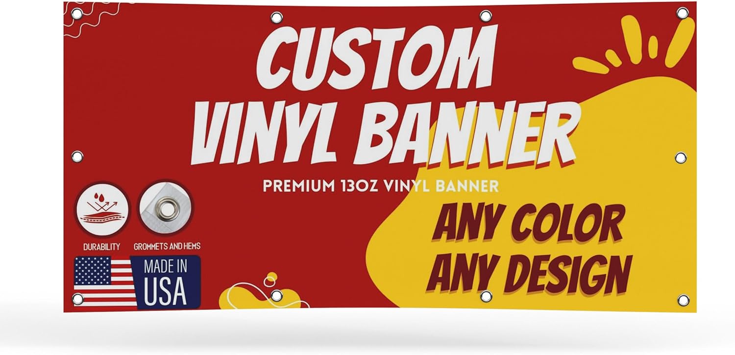 Custom Vinyl Banner Printing for Events and Parties