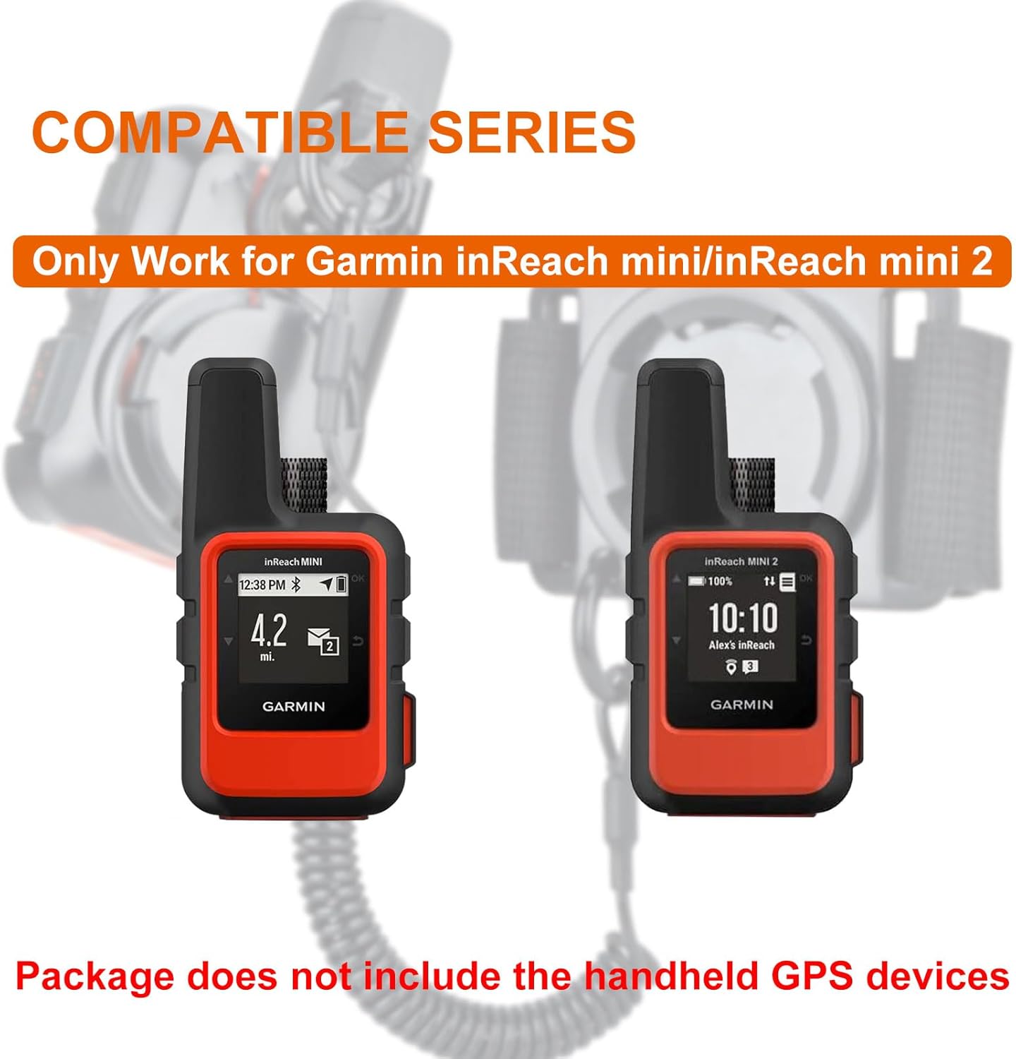 iGuerburn Backpack Tether for Garmin inReach Mini 2