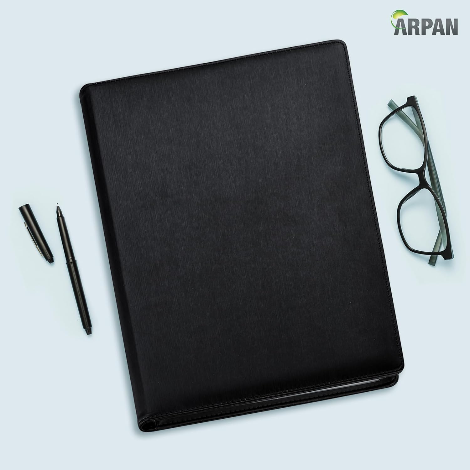 Professional Presentation Display Book with 24 Pockets Black