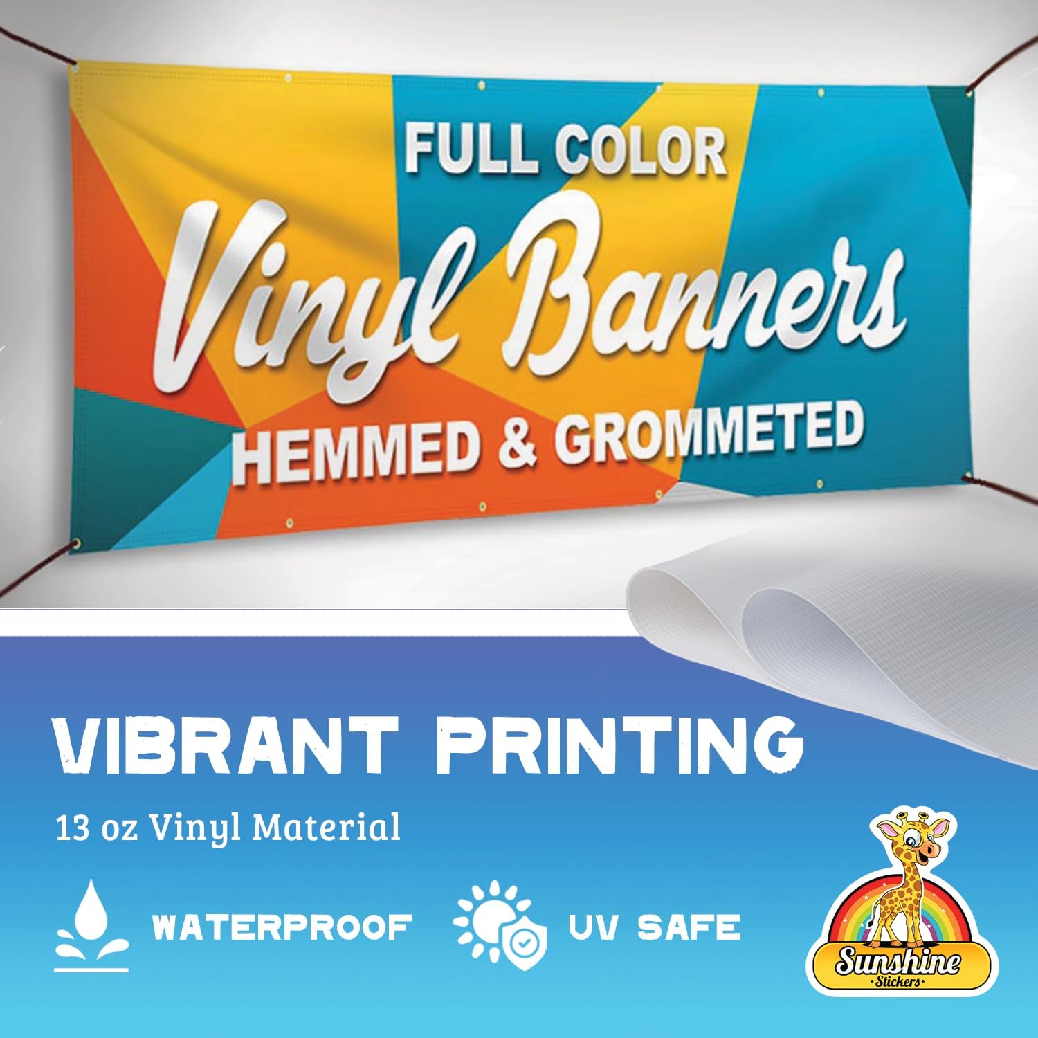Custom Banners for Business Events Birthdays Weddings