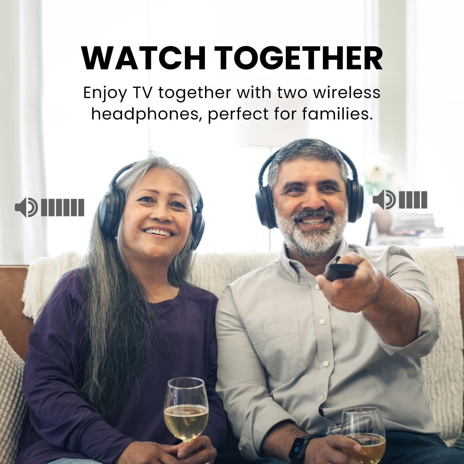 Avantree Duet - Dual Wireless Headphones for TV Watching