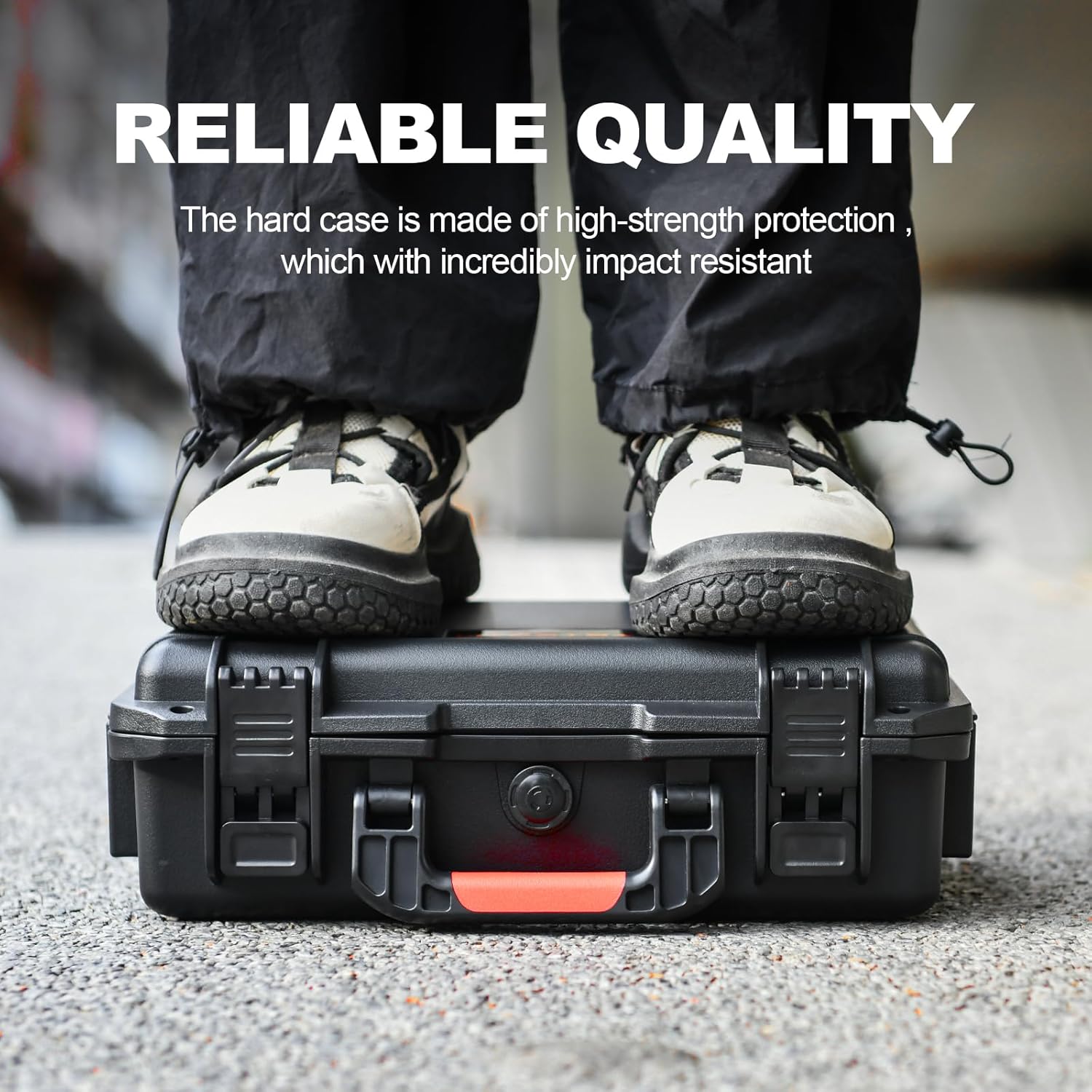 YETEETH Waterproof Hard Shell GoPro Case Organizer