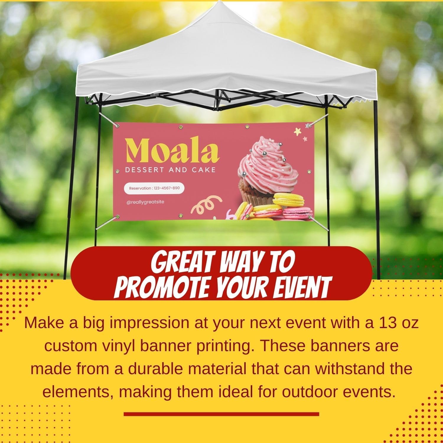 Custom Vinyl Banner Printing for Events and Parties
