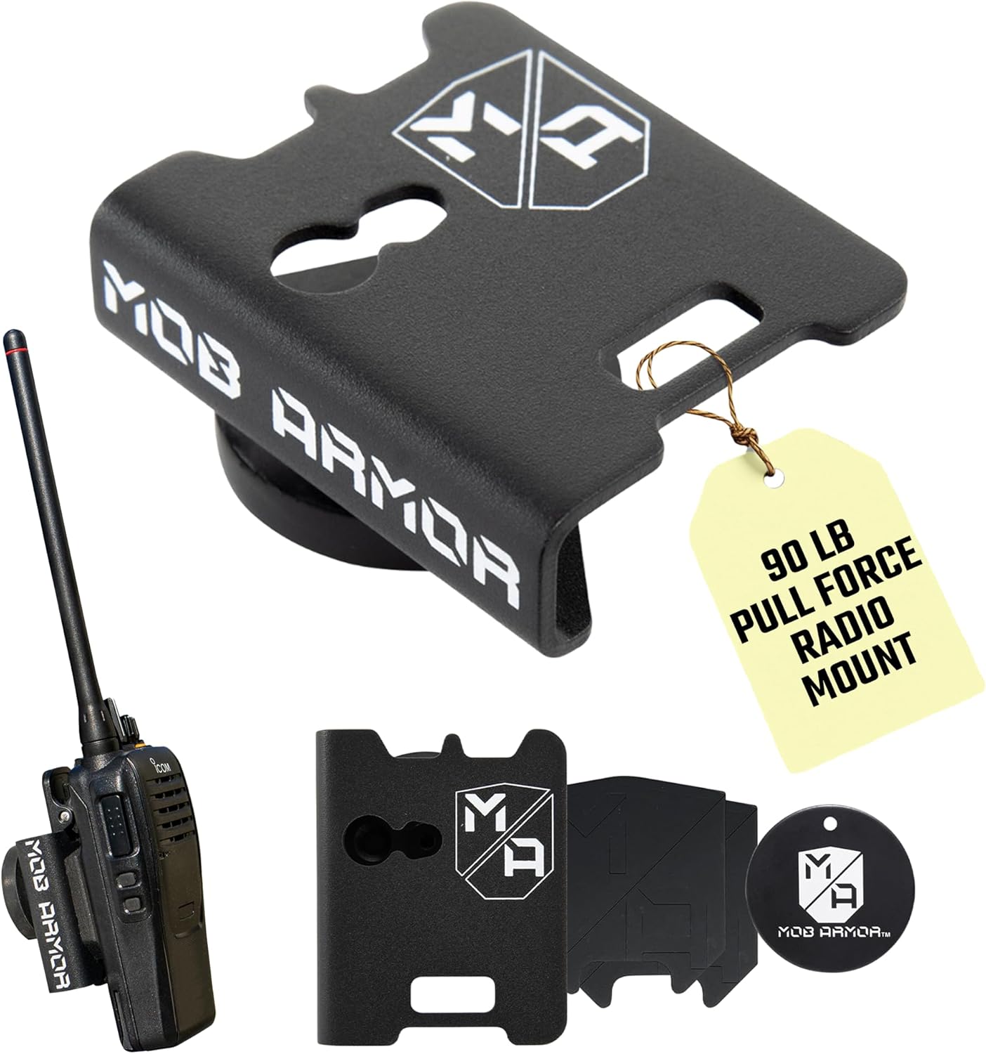 Mob Armor Rad Mount - Magnetic Car Mount for Radios