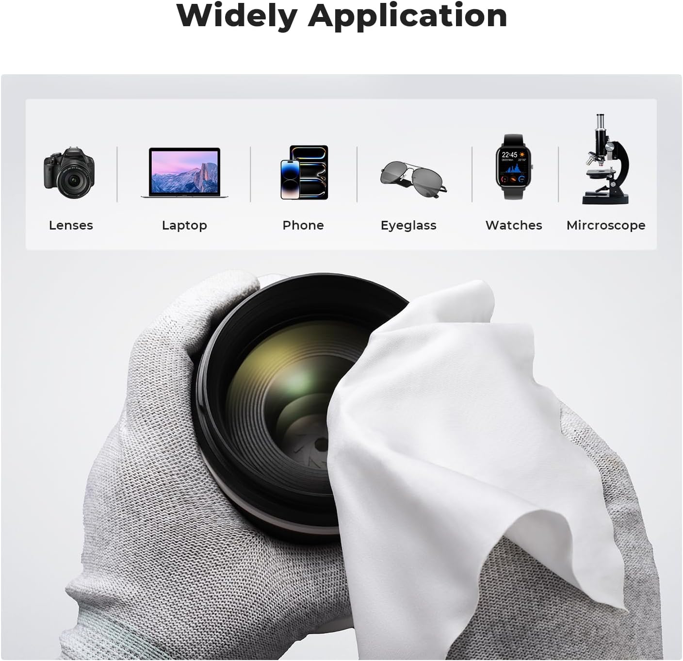 KF Concept 10 Pack Microfiber Cleaning Cloths