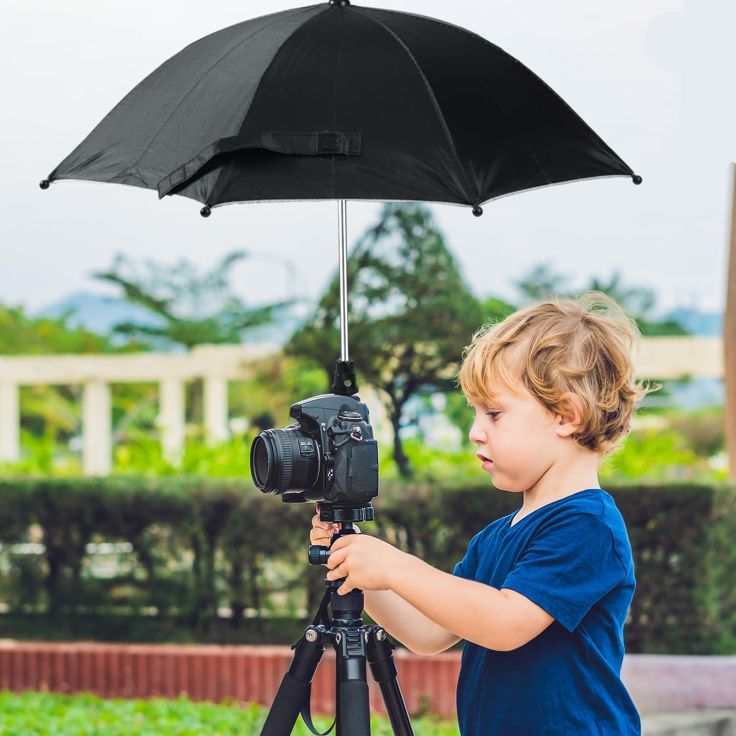 Camera Hot Shoe Umbrella for Canon Nikon DSLR Mirrorless