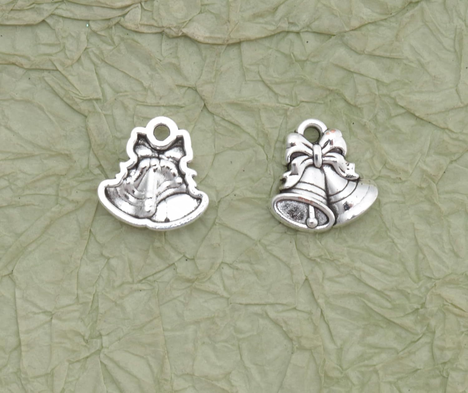30 Pcs Jingle Bell Charms for Jewelry Making