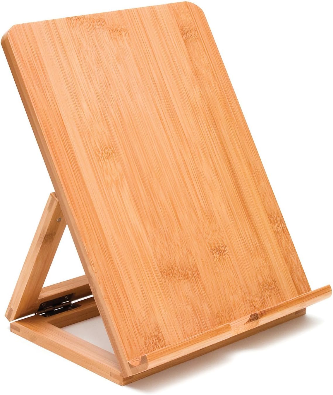 Lipper International Bamboo Wood Folding Stand for iPad and Tablets