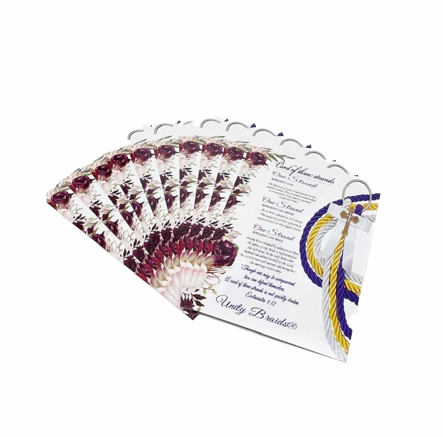 Unity Braids Wedding Explanation Cards Pack of 25