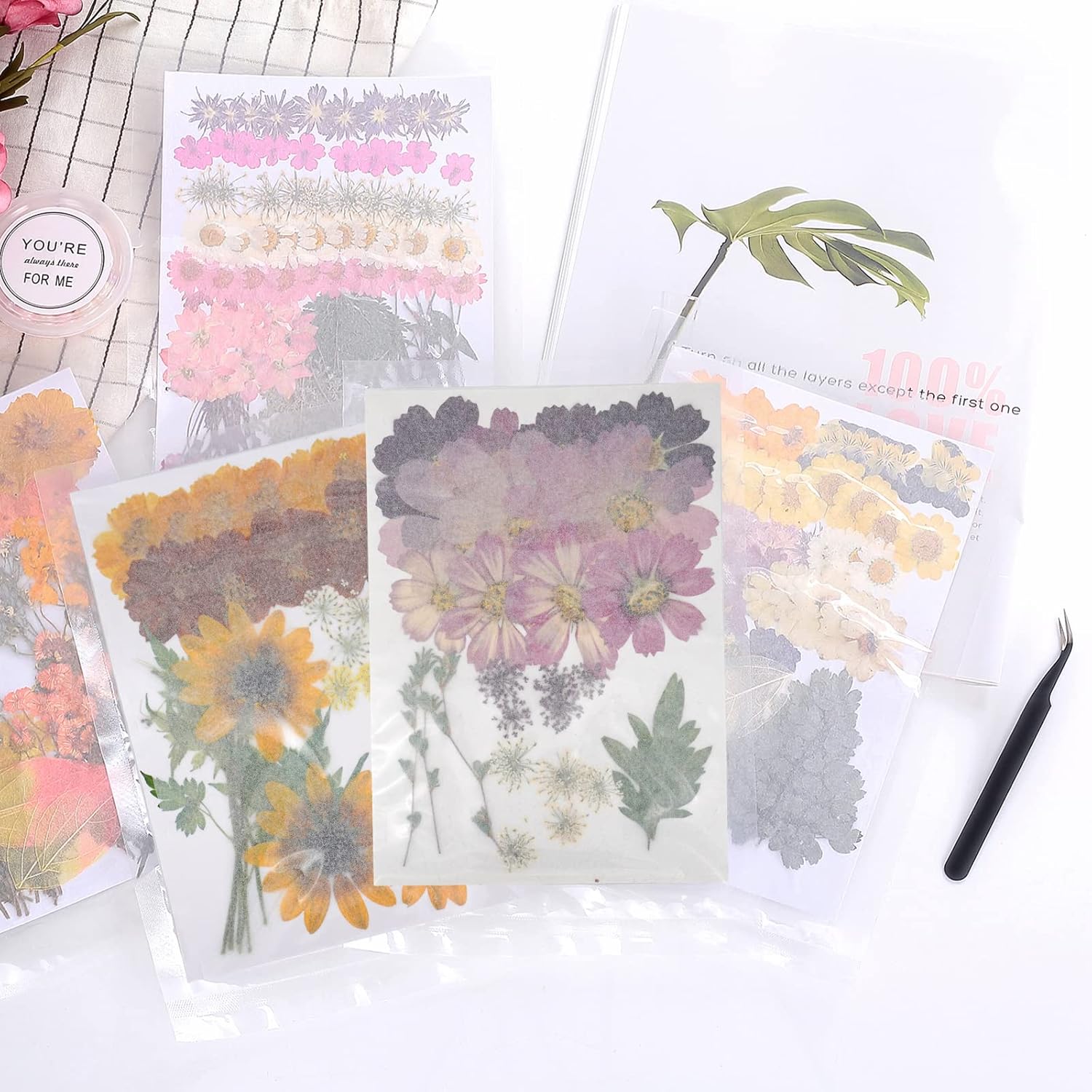 Yellow Sunflowers Big Dried Flowers for Resin Mold Craft