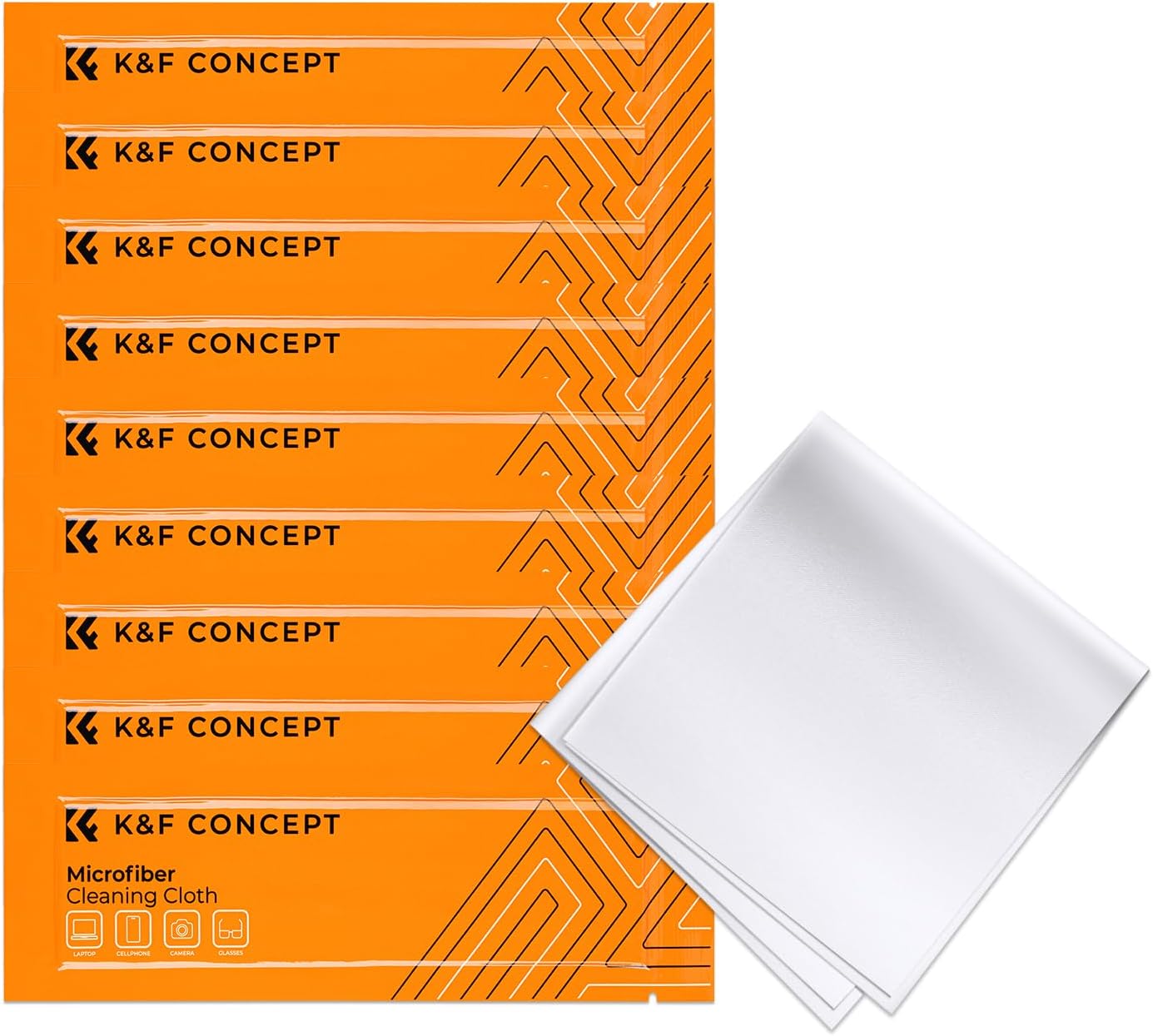 KF Concept 10 Pack Microfiber Cleaning Cloths