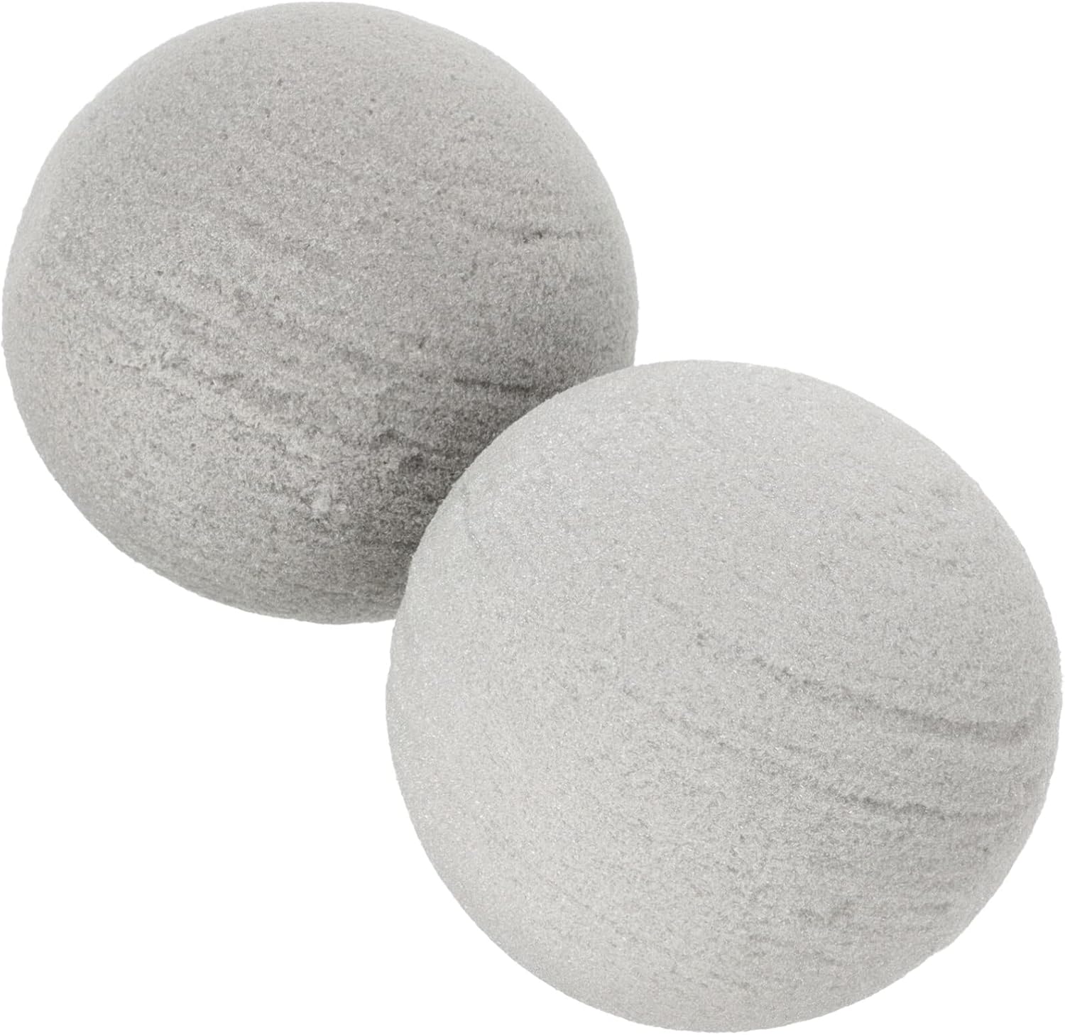 NUOBESTY Floral Foam Spheres 2pcs Grey DIY Kit