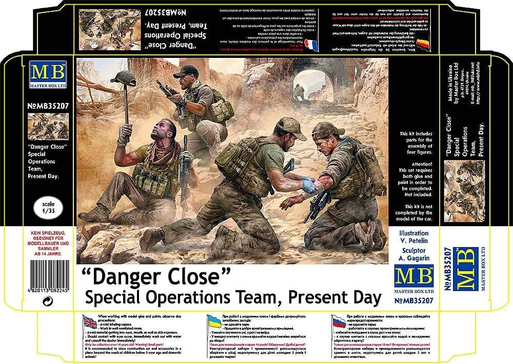 Master Box 35207-135 Danger Close Figure Kit
