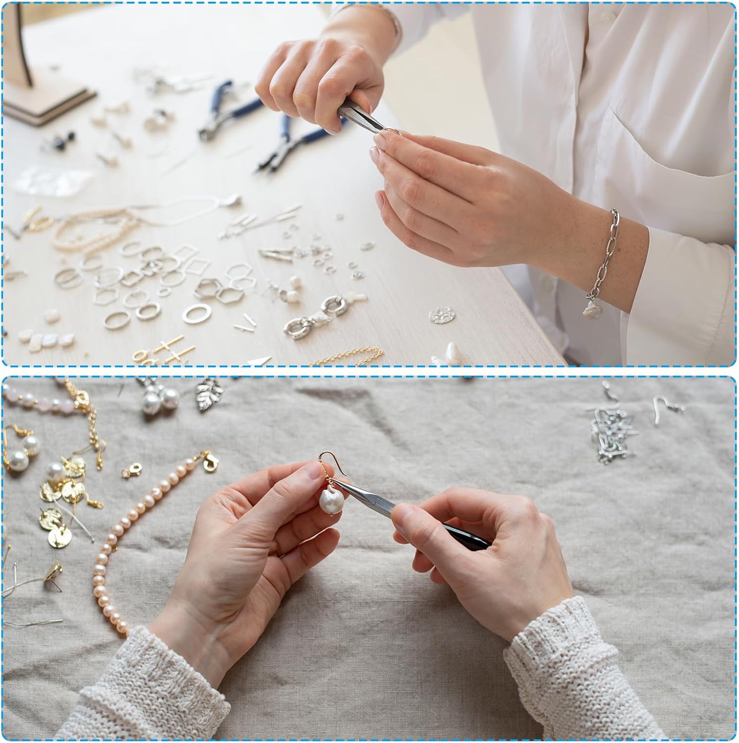 MECCANIXITY 200Pcs Brass Ball Head Pins for Jewelry Making