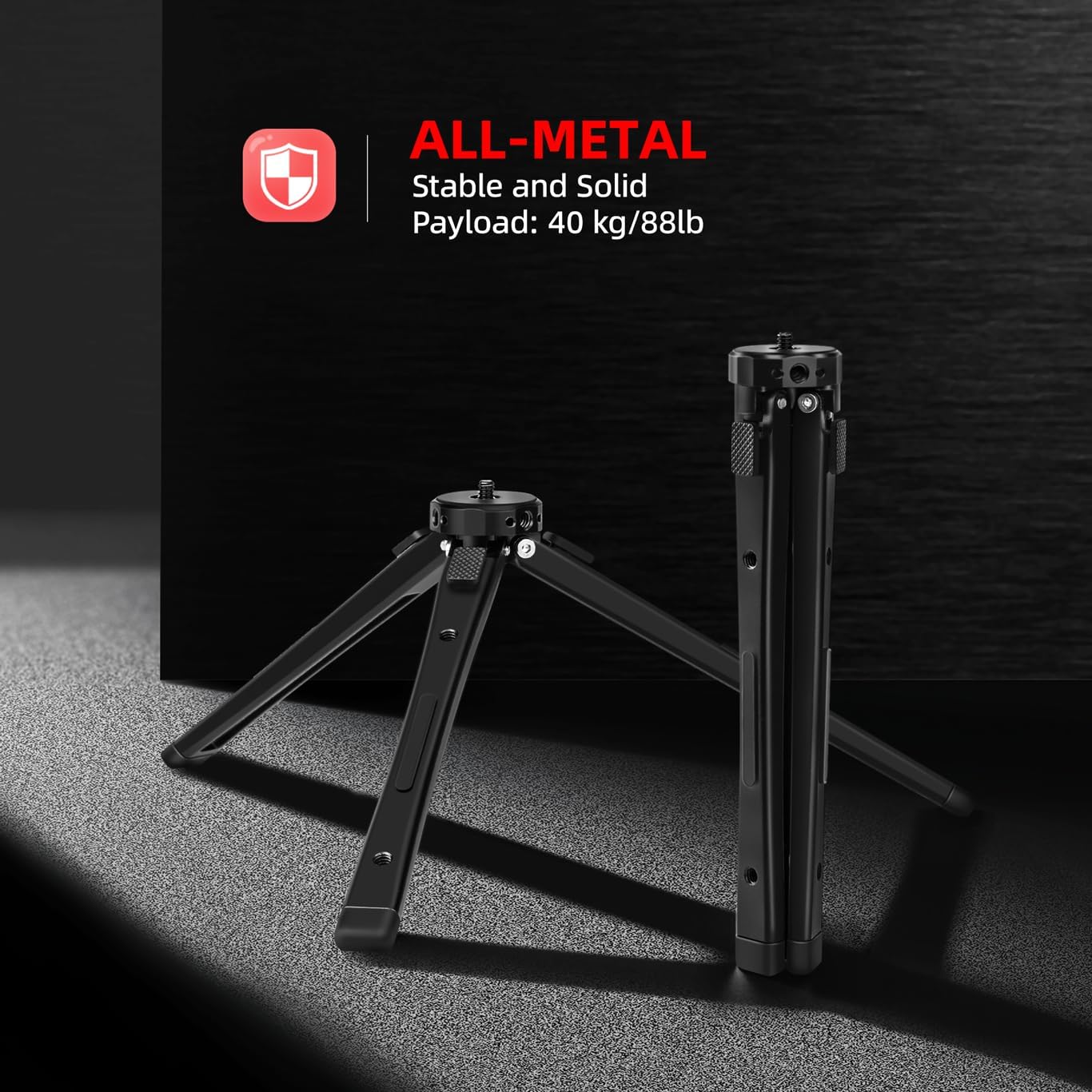 Zeadio Heavy Duty Metal Tripod Stand 40kg