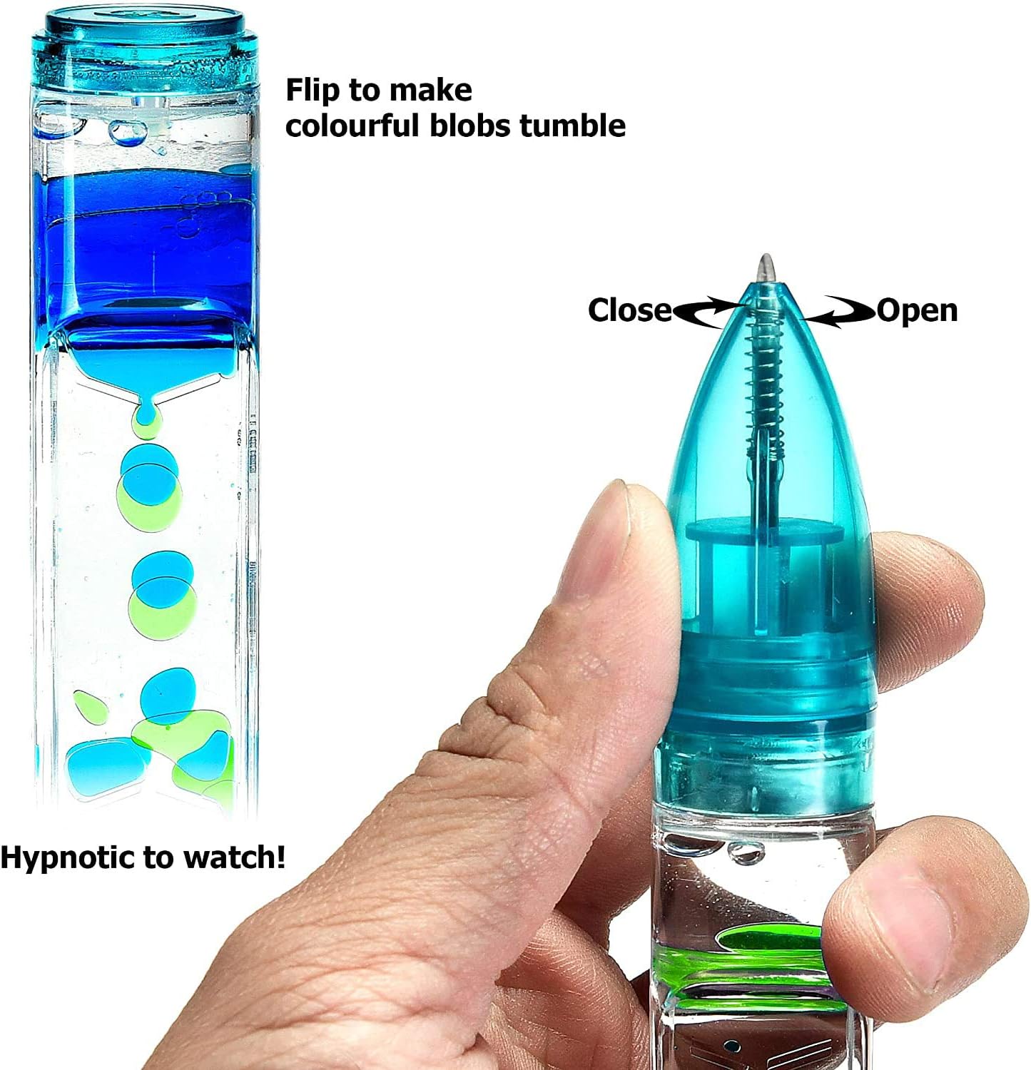 Yue Motion Liquid Fidget Pens 2 Pack