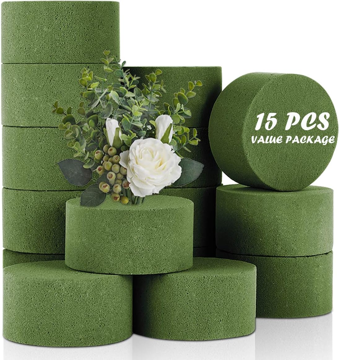 TAOPE 15PCS Floral Foam Blocks for Flower Arrangements