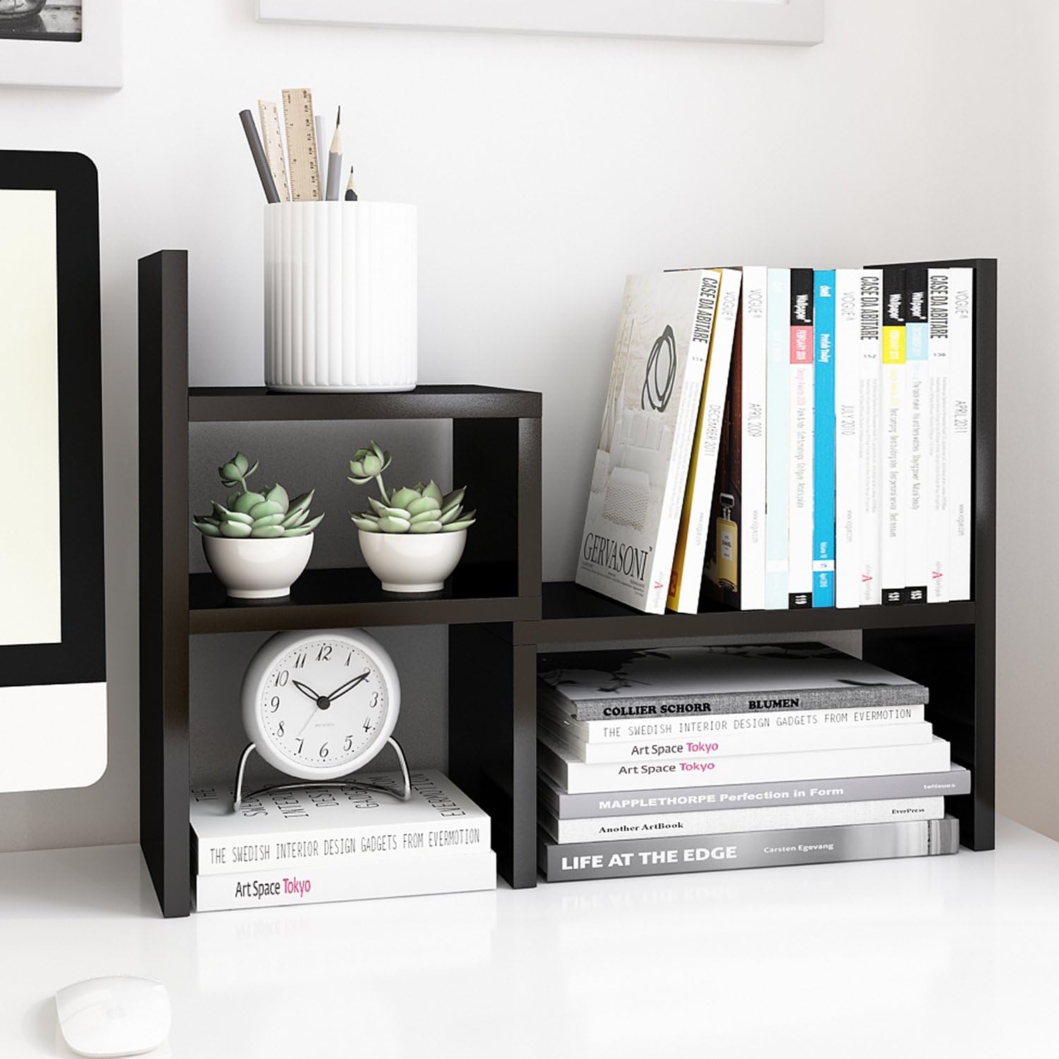 Jerry Maggie Adjustable Desktop Storage Shelf