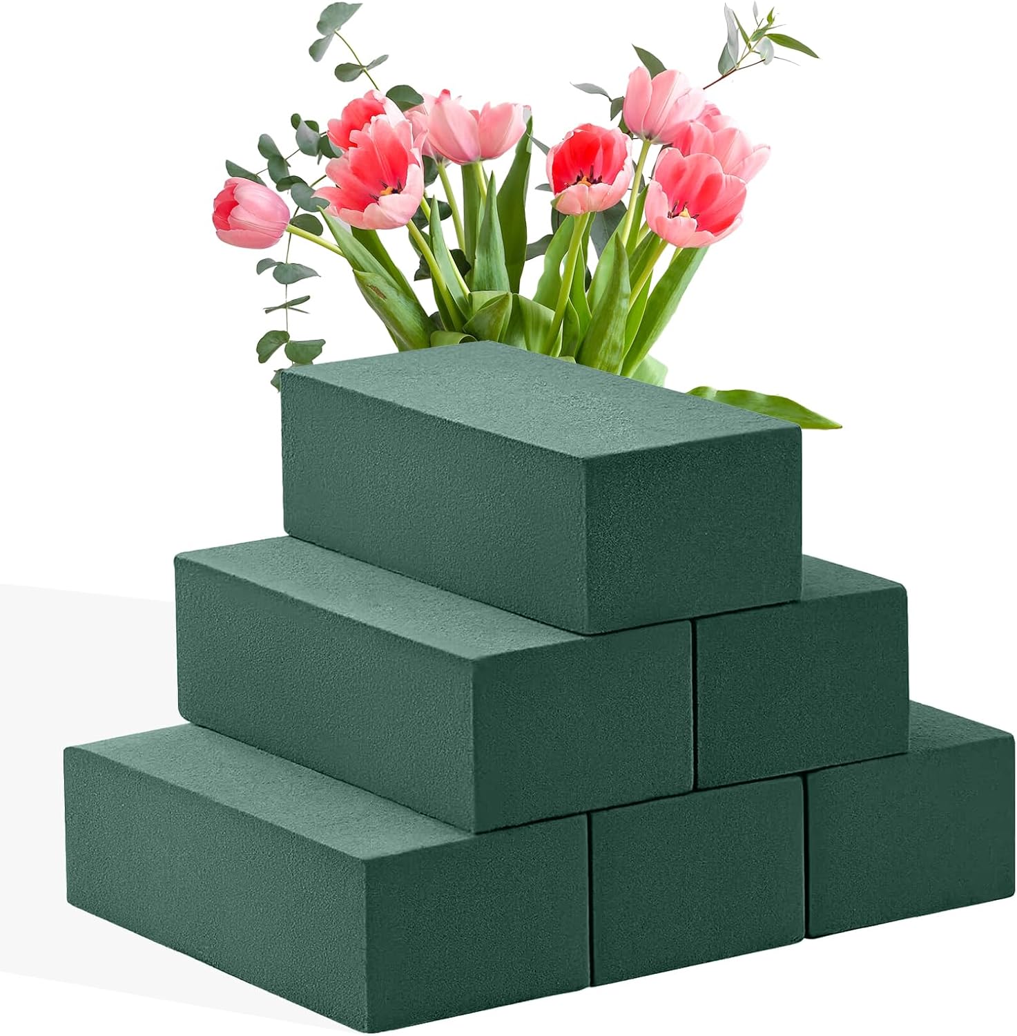6 Pcs Floral Foam Blocks for Flower Arrangements