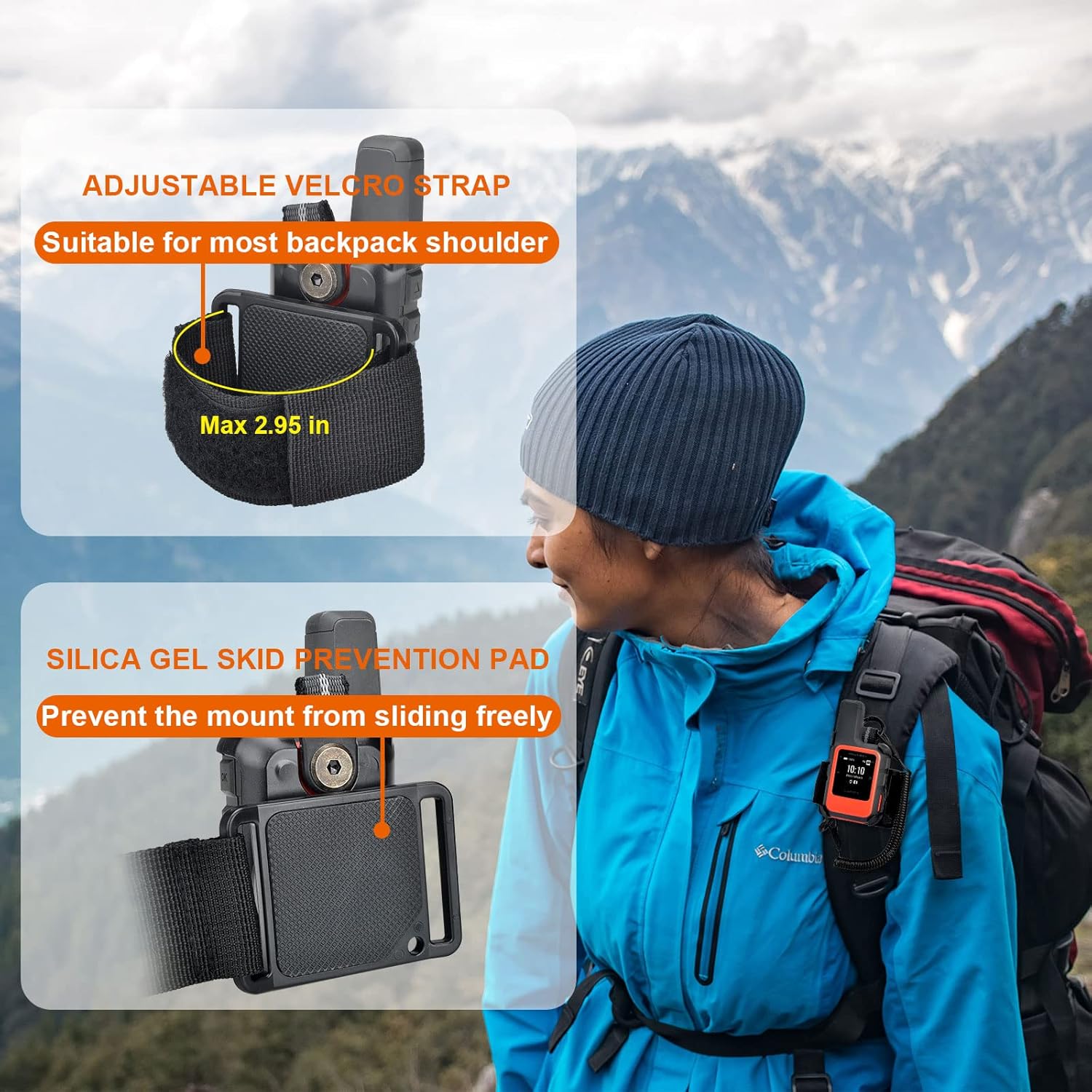 iGuerburn Backpack Tether for Garmin inReach Mini 2
