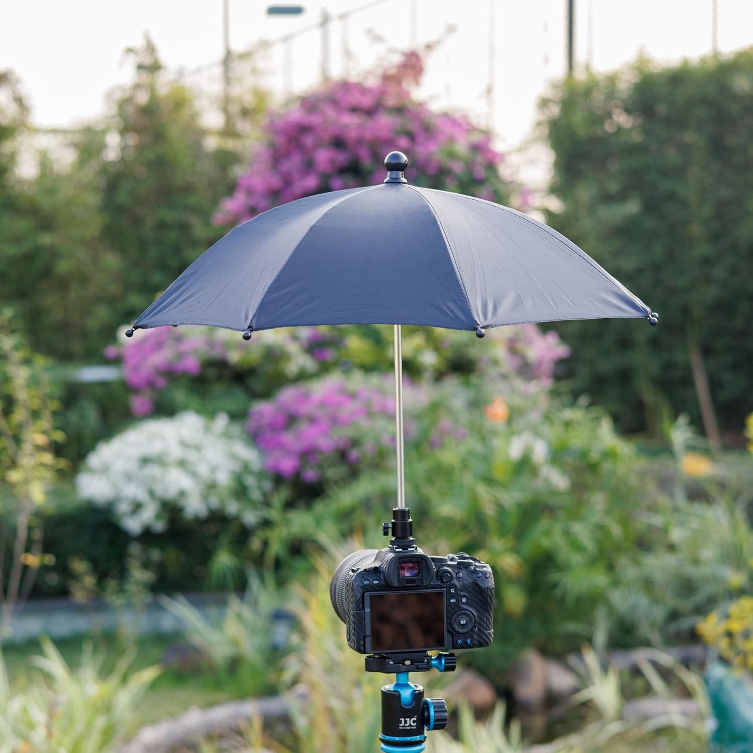 Kiorafoto Camera Hot Shoe Umbrella Rain Cover for Canon and Nikon