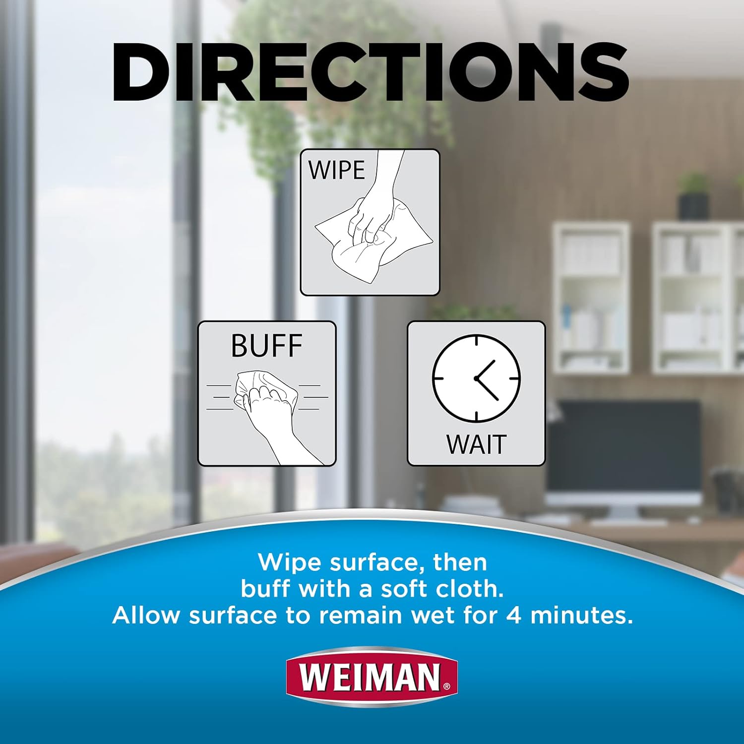 Weiman Disinfecting Electronic Wipes 30 Count