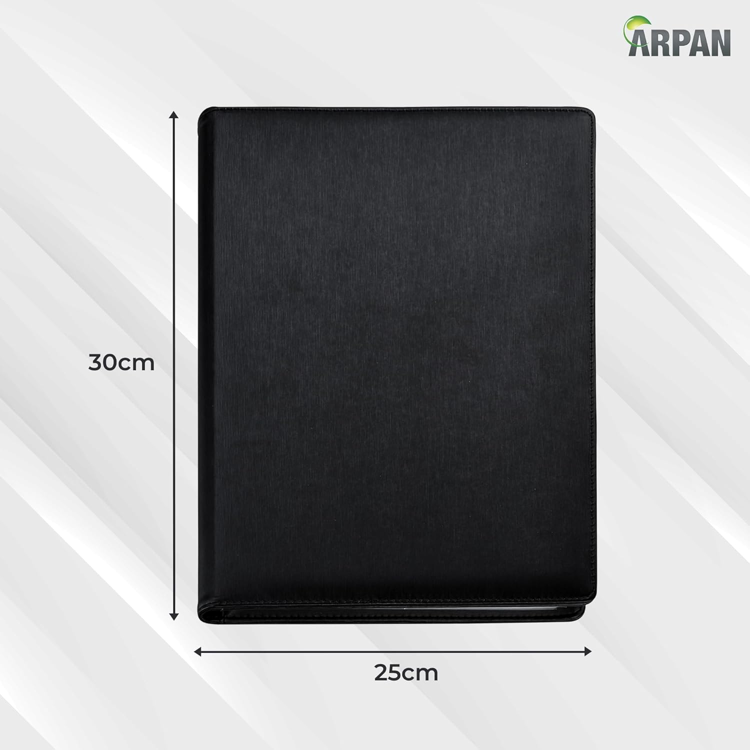 Professional Presentation Display Book with 24 Pockets Black