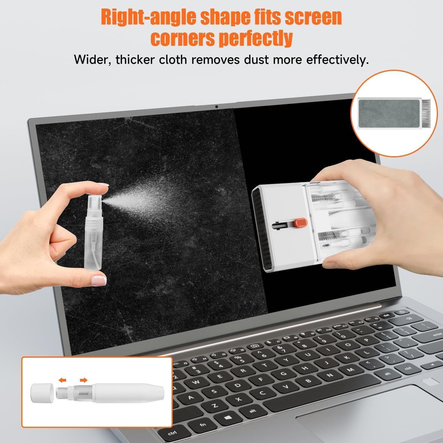22-in-1 Laptop Cleaning Kit with Key Puller and Shaft Puller