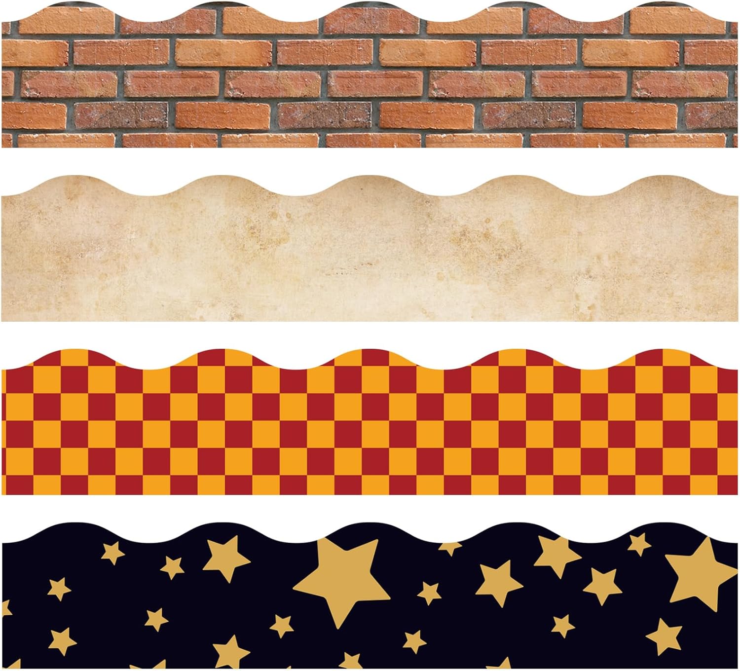 80 Pcs Magical Wizard Bulletin Board Borders Trim Stickers