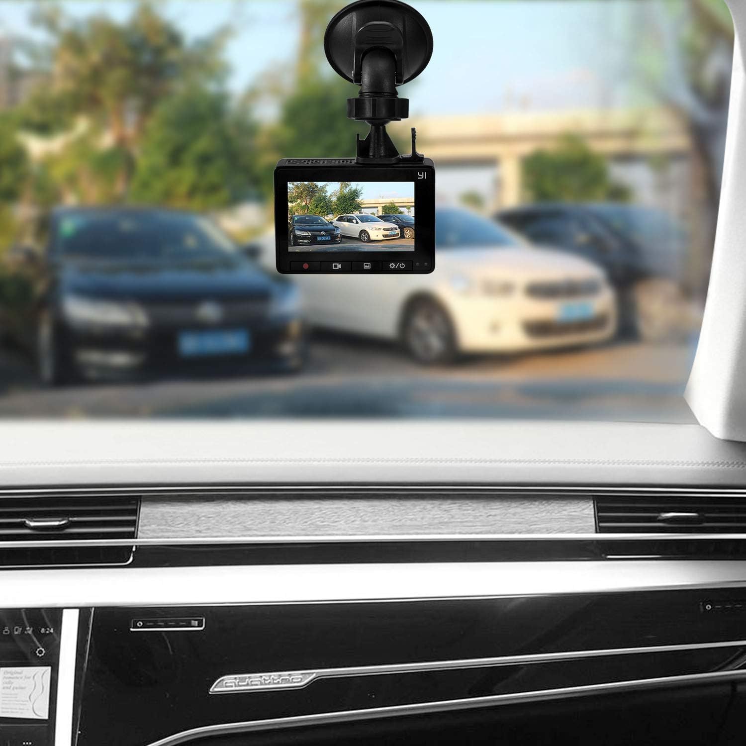 Dash Cam Suction Cup Mount and Glue Adapter for Multiple Models