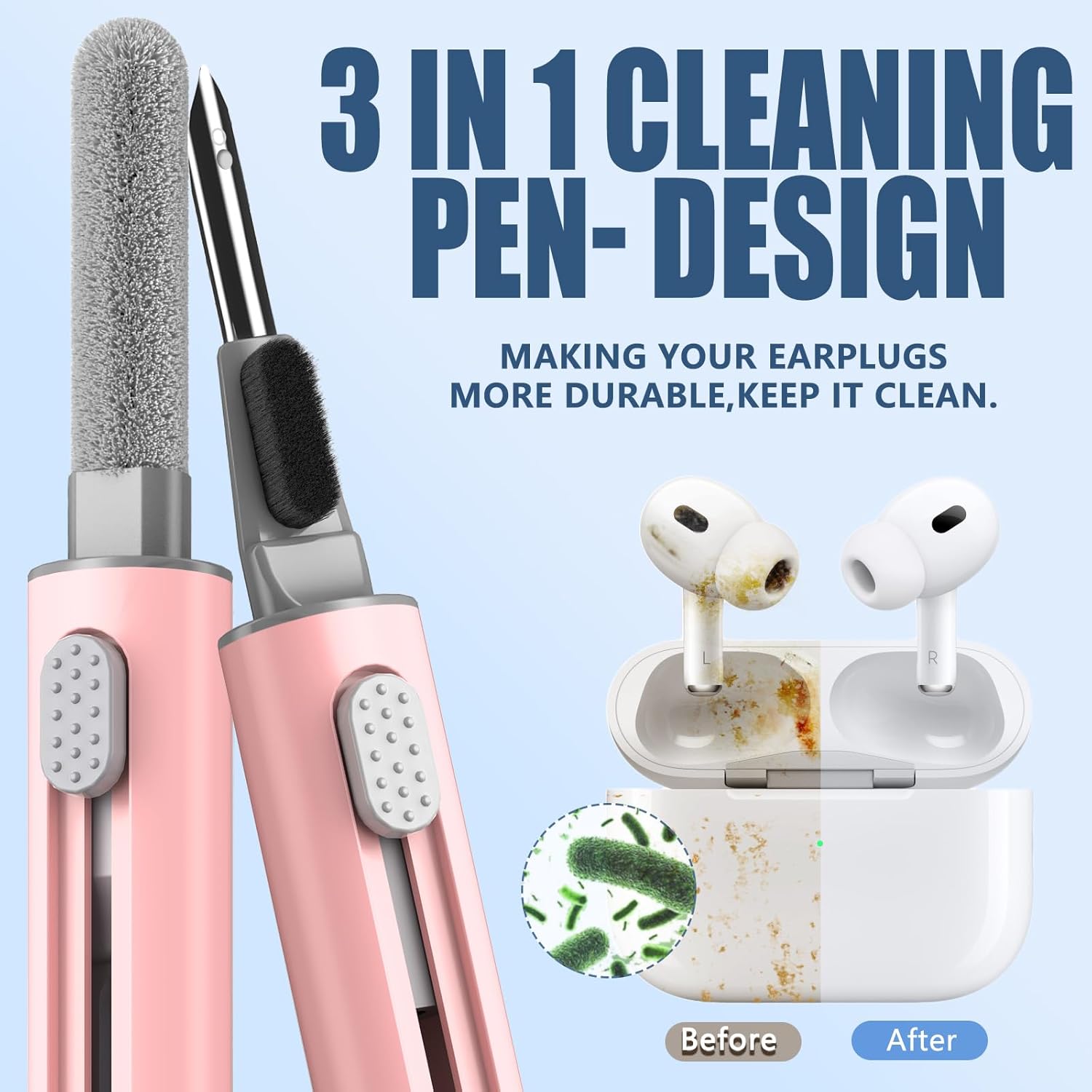 1 Pack Cleaner Kit for Apple AirPods 4 Earbuds