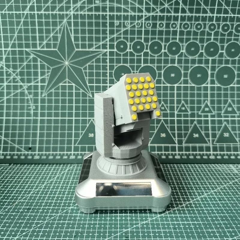 3D Printed Solar Powered Military Rotating Ornament