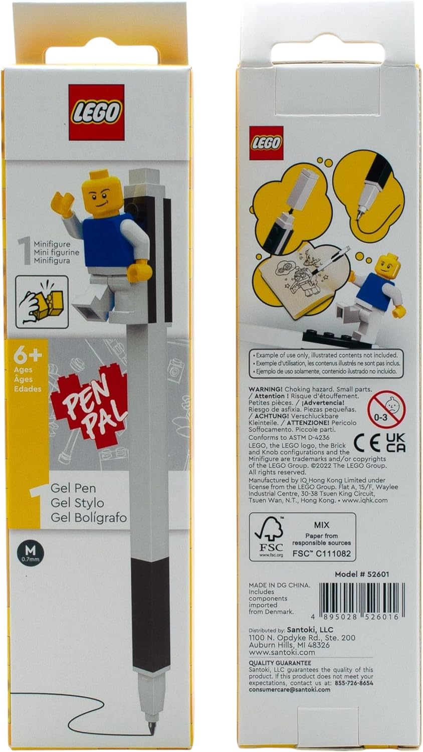 LEGO Stationery Pen Pal Set 1 Pen 1 Minifigure