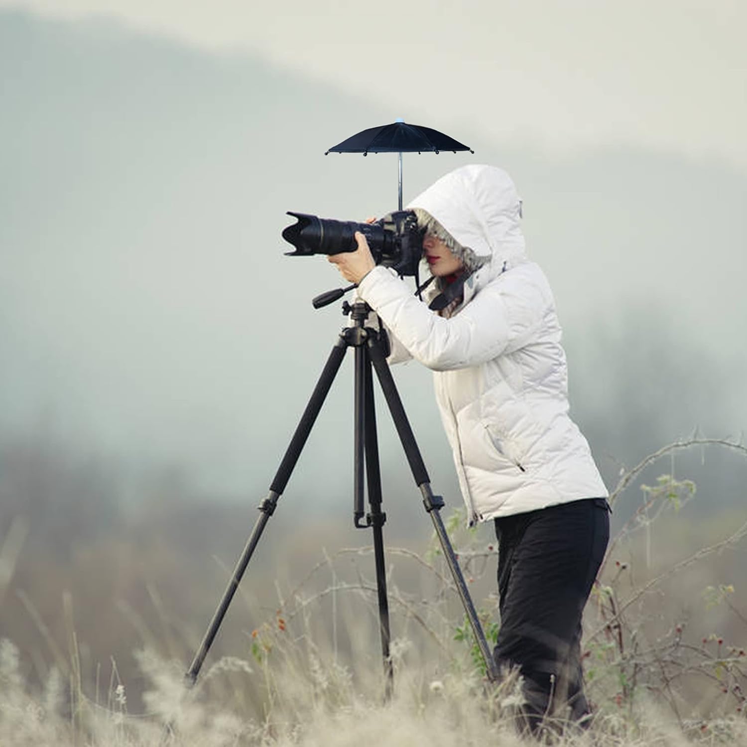 BelTech Hot Shoe Umbrella for Camera Protection