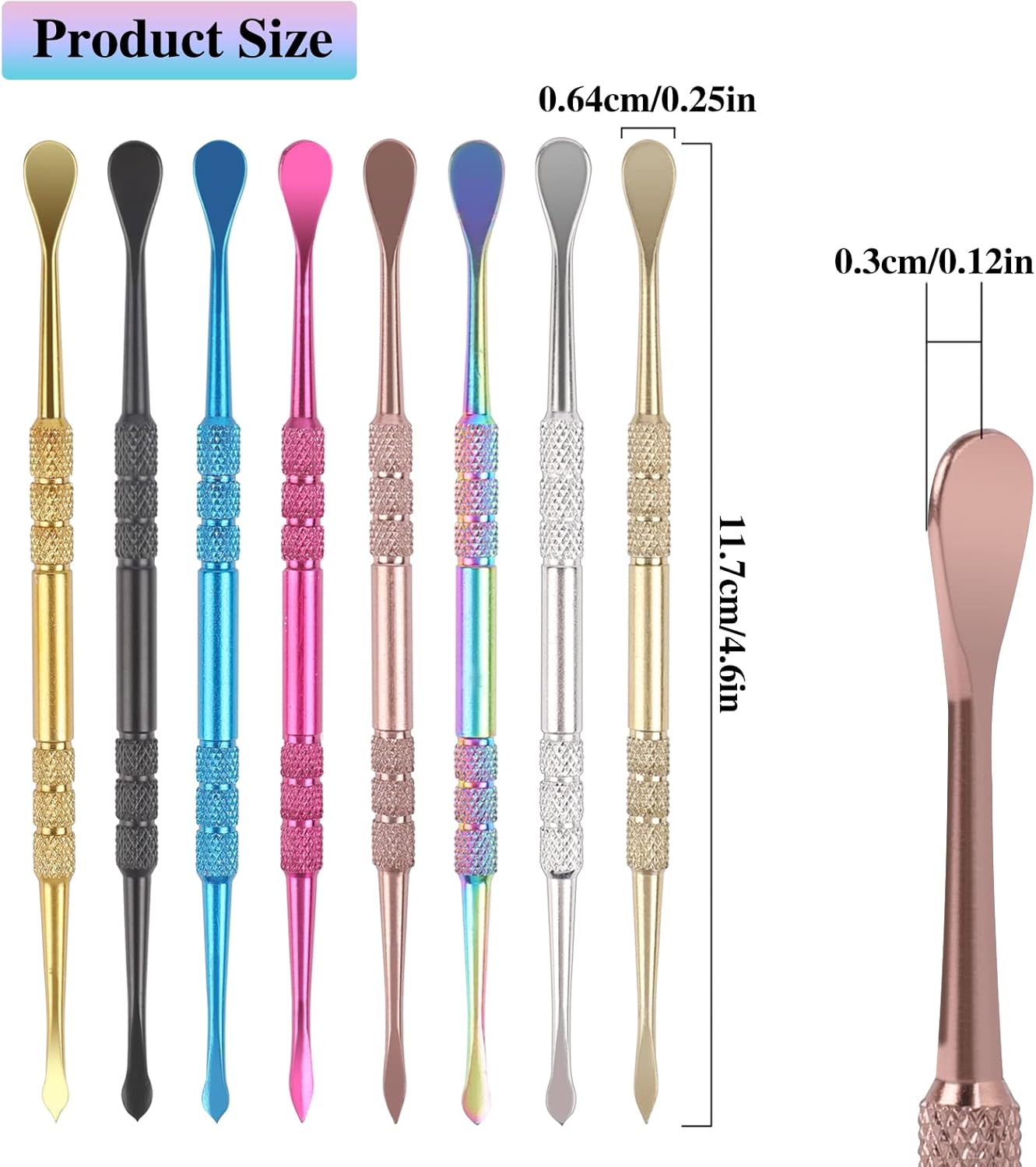 8 Piece Candle Carving Tool Set with Double Heads