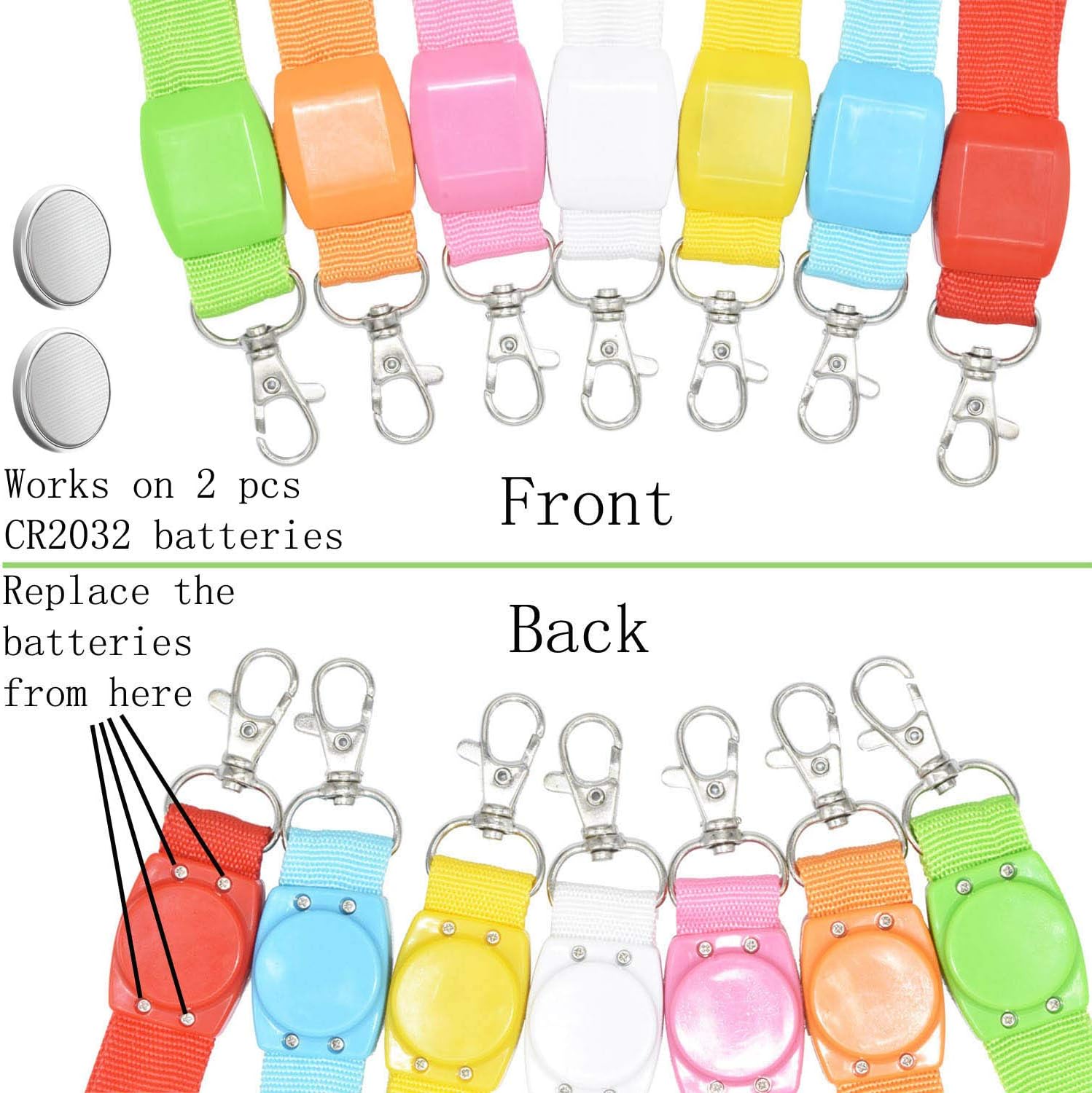 LED Flashing Cruise Lanyard with Keychain Holder