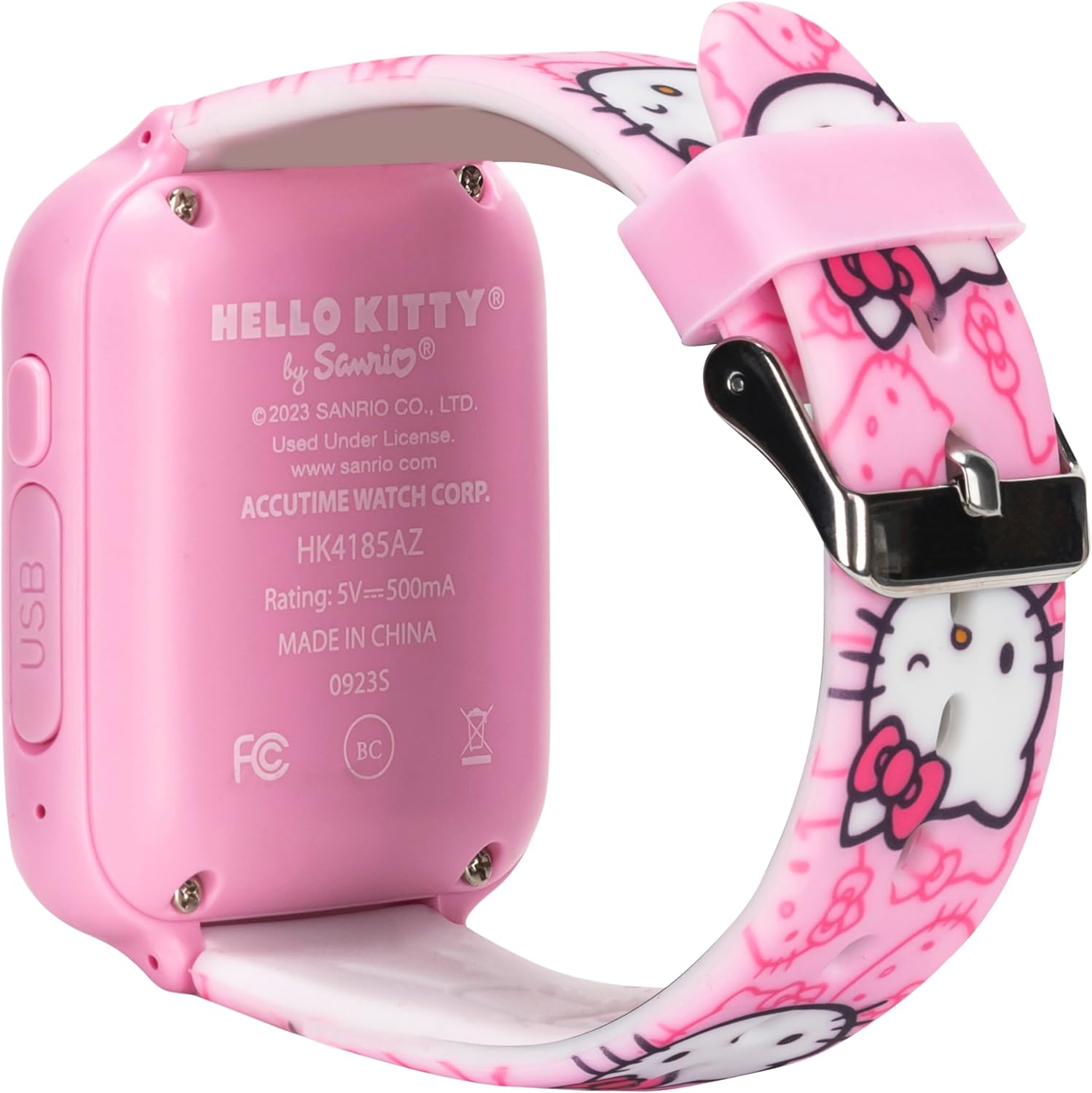 Accutime Hello Kitty Kids Smartwatch with Touchscreen and 10 Watch Faces