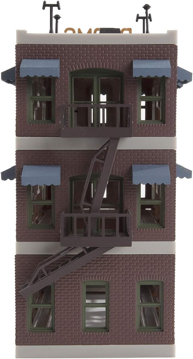 HO Scale Building Kit Belvedere Downtown Hotel