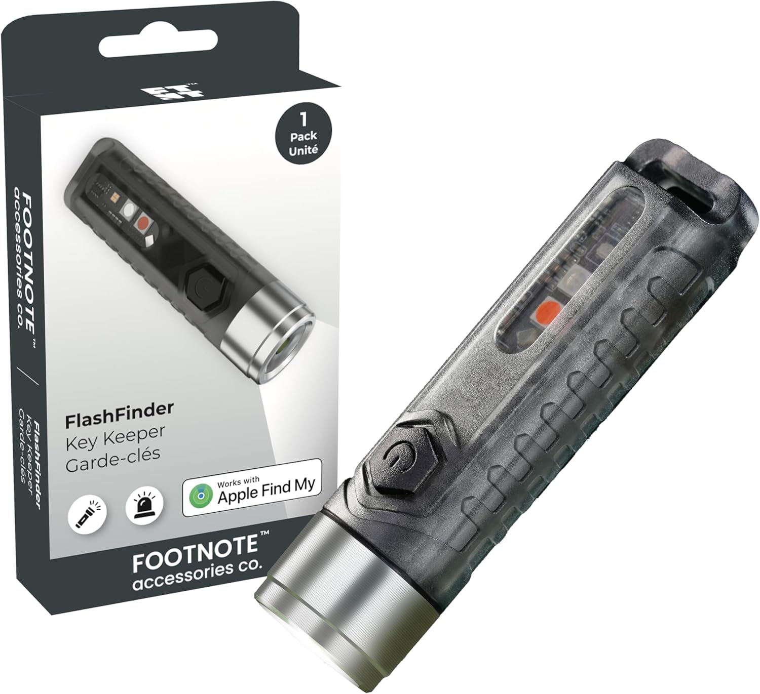 FlashFinder Key Finder with Flashlight and Item Locator